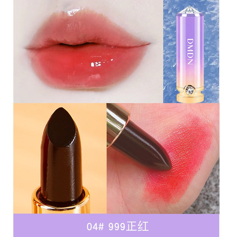 DMDN Star Fantasy Diamond Crystal Jelly Lipstick color-changing lipstick non-fading non-stick cup waterproof lip balm