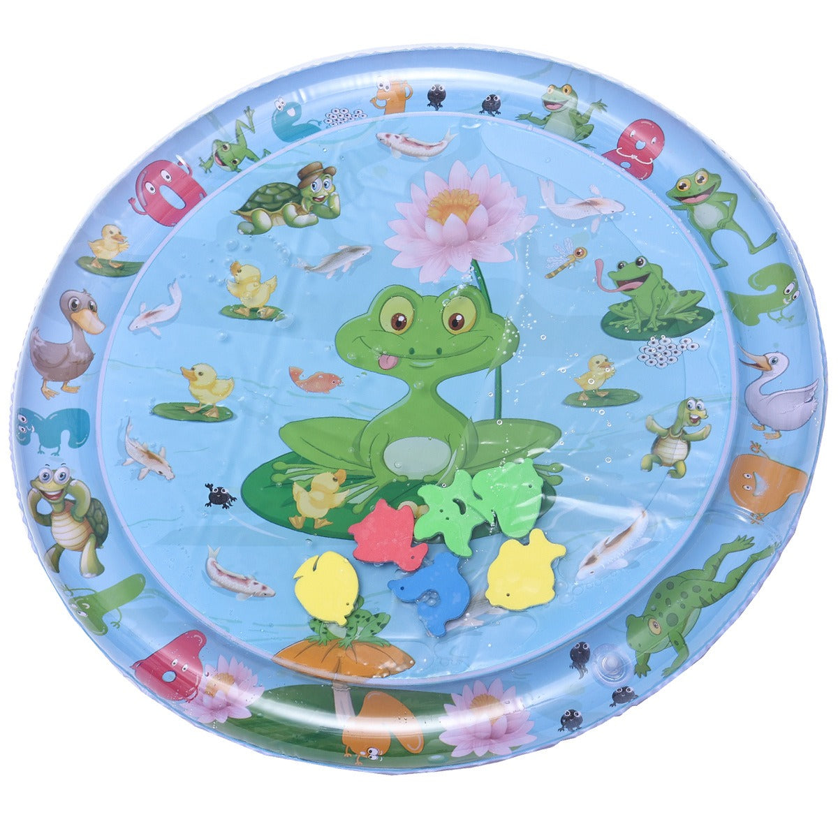 Crawling water mat baby inflatable water mat summer ocean water filling ice mat octopus water mat baby toy