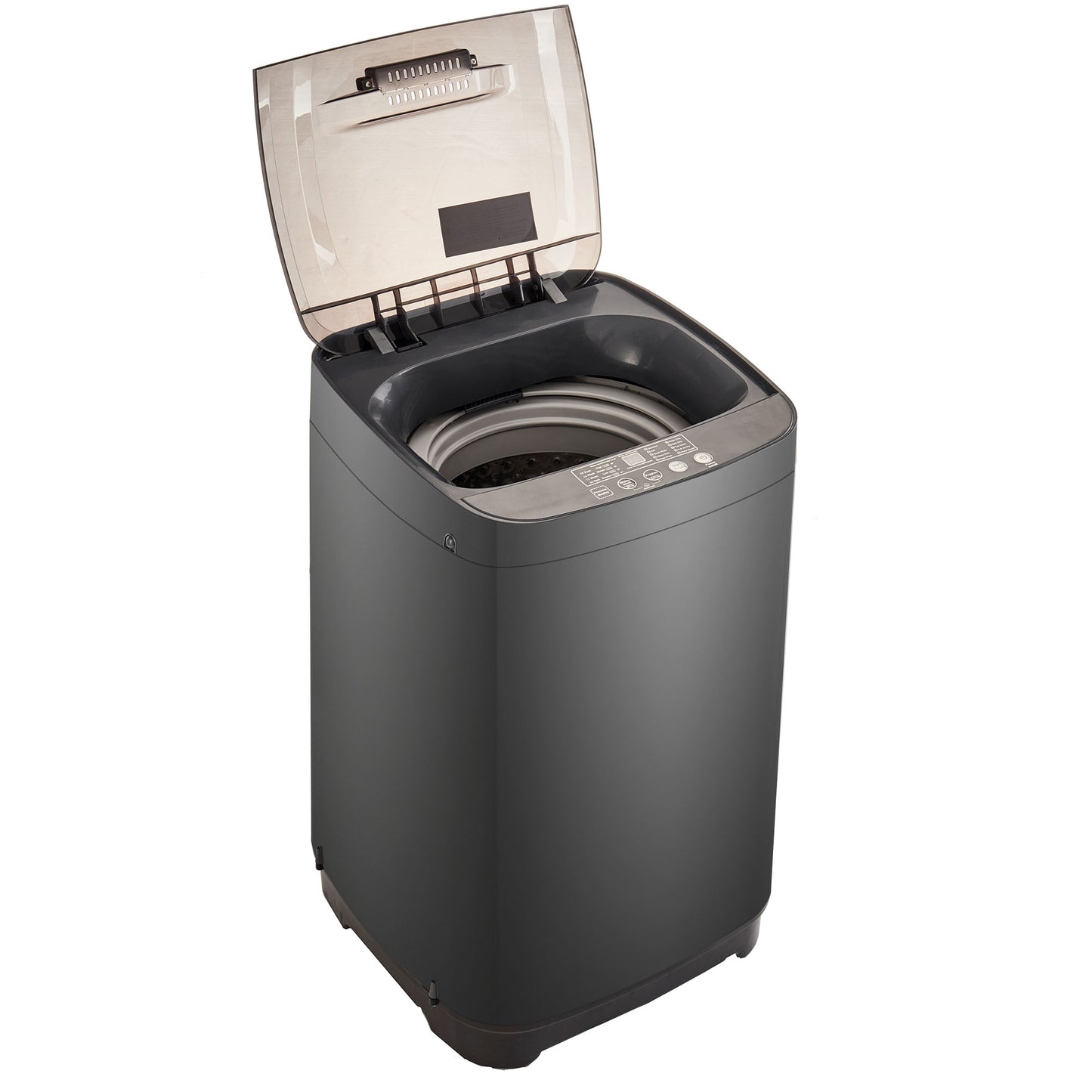 Portable home automatic washer, 15.4Lbs. of laundry, 8 water levels/10 programs for apartments, college dorms, RVs