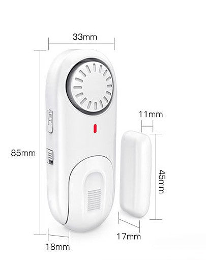 Wireless Door Magnetic Standalone Sensor Alarm Security