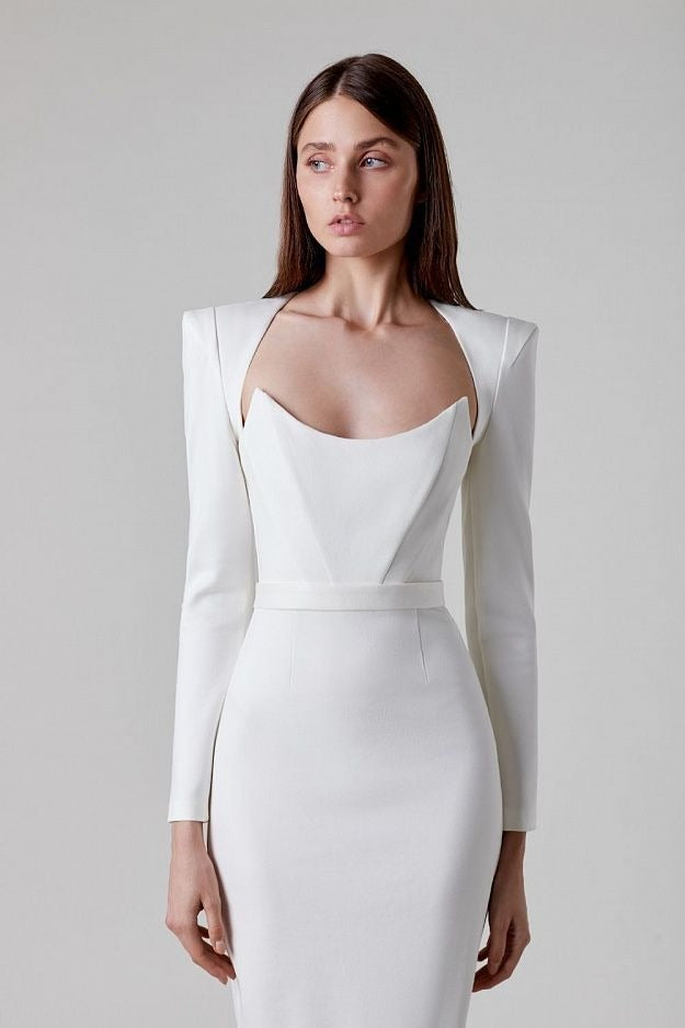 Minimalist Bandage New Fashion Women's Dress Long Dress