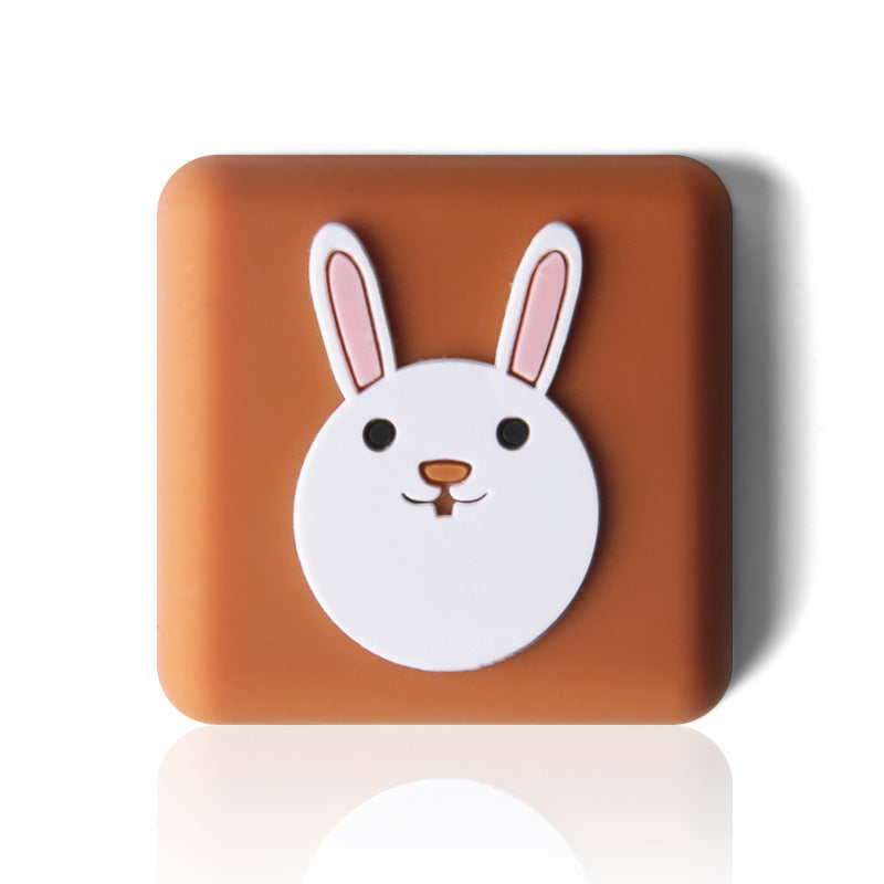 Original Cartoon Silicon Door Bumper Pad Thickened Wall Door Handle Protection Pad Table Corner Door Rear Buffer Mute Shockproof