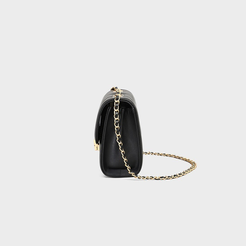 Summer retro crossbody women's bag single shoulder rhombus chain bag versatile ins